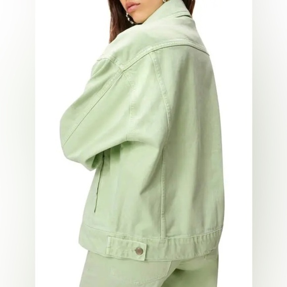 NWT Good American | Good 90s Denim Jacket | oversized fit Women’s Sz XL 14-16 - Picture 5 of 11